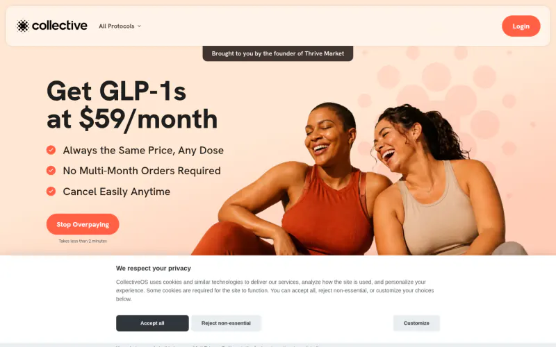 Collective homepage