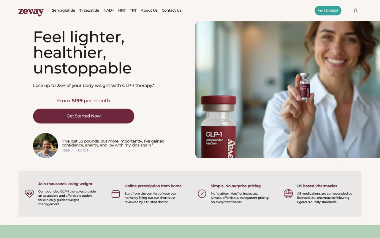 Zevay homepage